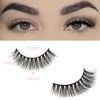 Picture of FARRED Fake Lashes Mink Eyelashes Wispy Eye Lash False Natural Eyelash Pestañas 7 Pairs Lashes Pack 8D Short Strip Lashes (A5 | 7-14MM)