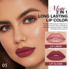 Picture of evpct 1Pcs Ruby Stoplight Red Lip Stain Paint Matte Lip Liner and Lipstick Set Long Lasting Smudge Proof labiales matte mate larga duracion listip 24 hours a prueba de agua mate 24 horas originales,05