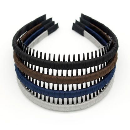 Picture of JOBAND Women's Fashion Headbands teeth comb hair bands Comfy hair accessories Non-slip hair hoop(4 Colors)