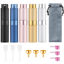 Picture of Tekson Travel Perfume Atomizer Refillable 8ml (5 PCS), Travel Cologne Sprayer Mini, Perfume Bottle Empty Small (5 Colors)