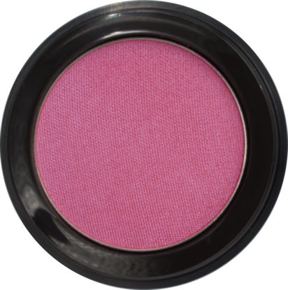 Picture of Pure Zivaª Fuchsia Rose Deep Pink Red Shimmer Opaque Pressed Powder Single Vegan Eyeshadow; Talc, Paraben & Cruelty Free