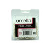 Picture of Amelia Beauty | 500 Count 1/2" Rubber Bands | Premium US Made Rubber Hair Ties | Ideal for Ponytails, Braids & Beards | Strong All Day Hold | Convenient Re-closable Container | White