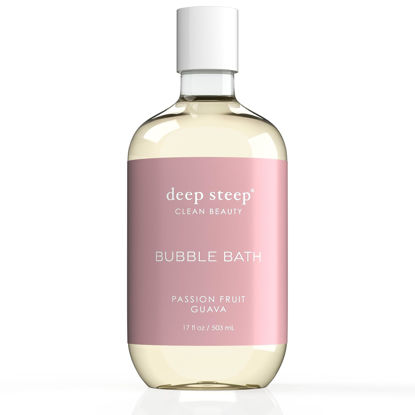 Picture of Deep Steep Bubble Bath, Passion Fruit Guava, 17.5 Ounce