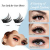 Picture of Lash Clusters 84 Pcs Cluster Lashes Eyelash Clusters DIY Cluster Eyelash Extensions Individual Lashes that Look Like Eyelash Extensions Natural Look Thin Band & Soft (Cirrus,D-10)