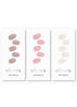 Picture of ohora Semi Cured Gel Nail Strips Set of 3(N Cream Cotton, N Cream Beige, N Cream Pink)-Works with Any Nail Lamps, Salon-Quality, Long Lasting, Easy to Apply&Remove-Includes Prep Pads, Nail File, Stick