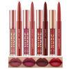 Picture of LANGMANNI 4pcs Matte Lipstick with Lipliners Durable Makeup Set,Long-Lasting Non-Stick Cup Not Fade Waterproof Pigmented Velvet Lipgloss Kit Beauty Cosmetics Makeup Gift for Girls(#3+4+6+12)