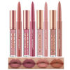 Picture of LANGMANNI 4pcs Matte Lipstick with Lipliners Durable Makeup Set,Long-Lasting Non-Stick Cup Not Fade Waterproof Pigmented Velvet Lipgloss Kit Beauty Cosmetics Makeup Gift for Girls(#1+2+8+11)