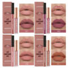Picture of LANGMANNI 4pcs Matte Lipstick with Lipliners Durable Makeup Set,Long-Lasting Non-Stick Cup Not Fade Waterproof Pigmented Velvet Lipgloss Kit Beauty Cosmetics Makeup Gift for Girls(#1+2+8+11)
