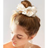 Picture of CEELGON Large Silk Satin Scrunchies for Women Big Scrunchies Jumbo Satin Hair Ties Oversized Hair Scrunchies for Thick Curly Hair Pack of 6 (Pink,Champagne,Ivory,Gold)