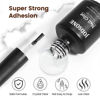 Picture of JODSONE 15ml Nail Glue Gel 5 in 1 for Nail Tips Long Lasting Extension Glue for Clear Nail Tips and Clear Press on Nails, Nail Repair Treatment, Salon Art DIY at Home Need U V Light Cured