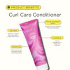 Picture of Pacifica Curly Hair Conditioner - Pineapple Papaya Curls Hair Care Treatment, Designed to Enhance Natural Curls, Color-Safe, Vegan & Cruelty-Free Dermatologist Tested