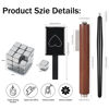 Picture of HYWWPFLAY 38 PCS Cat Eye Magnet For Nails Cat Eye Gel Nail Polish Magnet 3 IN 1 Cat Eye Magnetic Nail Polish Wand Multifunctional Nail Art Magnet Manicure Design Tools DIY Salon Accessories