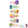 Picture of Luv Her Magical Confetti Hair Clips for Kids - 6pc Cute Character Charms Hair Accessories with Favorite Luv Her Characters, Ages 3+