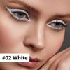Picture of evpct 1Pcs White Color Gel Glitter Eyeliner Pencils Set for Women Waterline Waterproof Smudge Proof lapiz de ojos delineador de ojos contra el agua Eye Liner Makeup,02# White