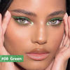 Picture of evpct 1Pcs Green Color Gel Glitter Eyeliner Pencils Set for Women Waterline Waterproof Smudge Proof lapiz de ojos delineador de ojos contra el agua Eye Liner Makeup,08# Green