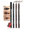 Picture of evpct 3Pcs Black & Dark Brown & Brown Gel Glitter Matte Metallic Eyeliner Pencils Set for Women Waterproof Smudge Proof lapiz de ojos delineador de ojos contra el agua Eye Liner Makeup 01 02 16