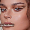 Picture of evpct 1Pcs Dark Brown Color Gel Glitter Eyeliner Pencils Set for Women Waterline Waterproof Smudge Proof lapiz de ojos delineador de ojos contra el agua Eye Liner Makeup,06# Dark Brown