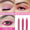 Picture of evpct 3Pcs Shimmer Pink & Shimmer Peach Red & Rose Red Gel Glitter Eyeliner Pencils Set for Women Waterproof Smudge Proof lapiz de ojos delineador de ojos contra el agua Eye Liner Makeup 03 04 21