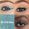 Picture of evpct 1Pcs Sky Royal Cobalt Cold Blue Color Gel Glitter Eyeliner Pencils Set for Women Waterline Waterproof Smudge Proof lapiz de ojos delineador de ojos contra el agua Eye Liner Makeup, 09# Cold Blue