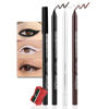 Picture of evpct 3Pcs Black & Dark Brown & White Gel Glitter Matte Metallic Eyeliner Pencils Set for Women Waterproof Smudge Proof lapiz de ojos delineador de ojos contra el agua Eye Liner Makeup 01 02 22
