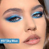 Picture of evpct 1Pcs Sky Royal Cobalt Blue Color Gel Glitter Eyeliner Pencils Set for Women Waterline Waterproof Smudge Proof lapiz de ojos delineador de ojos contra el agua Eye Liner Makeup,07# Blue