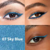 Picture of evpct 1Pcs Sky Royal Cobalt Blue Color Gel Glitter Eyeliner Pencils Set for Women Waterline Waterproof Smudge Proof lapiz de ojos delineador de ojos contra el agua Eye Liner Makeup,07# Blue