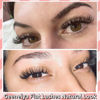 Picture of Mink Lashes Wispy False Eyelashes Cat Eye Lashes Natural Look Fluffy 3D Strip Fake Eyelashes Pack by Geeneiya, Long-lasting, Ultra-light, CC Curl Lash Extension Effect