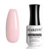 Picture of RARJSM Gel Builder Rubber Base Milky Pink,Rubber Base Gel Extension,Rubber Base Coat Nude Gel Polish,Soft Pink Gel Nail Polish Nail Reapair Soak Off Curing Requires 1 Bottle 15ml French Manicure