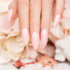 Picture of RARJSM Gel Builder Rubber Base Milky Pink,Rubber Base Gel Extension,Rubber Base Coat Nude Gel Polish,Soft Pink Gel Nail Polish Nail Reapair Soak Off Curing Requires 1 Bottle 15ml French Manicure