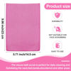 Picture of Tatuo 12 Pieces Korean Exfoliating Mitt Exfoliating Cloth Towel Korean Style Body Scrub Korean Style Scrubbing Cloth Bath Body Exfoliating Scrub Towel (Purple, Yellow, Pink, Blue,Large)