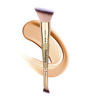 Picture of Daubigny Makeup Brushes Angled Dual-ended Foundation Brush Concealer Brush Perfect for Any Look Premium Luxe Hair Rounded Taperd Flawless Brush Ideal for Liquid, Cream, Powder,Blending,