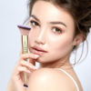 Picture of Daubigny Makeup Brushes Angled Dual-ended Foundation Brush Concealer Brush Perfect for Any Look Premium Luxe Hair Rounded Taperd Flawless Brush Ideal for Liquid, Cream, Powder,Blending,