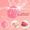 Picture of 50-Count Compressed Facial Sponges, 100% Natural Cosmetic Spa Sponges for Facial Cleansing for Daily Facial Cleansing, Exfoliating Mask, Makeup Remover. Ideal for Home and Travel. (Sakura Pink)