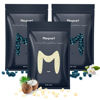 Picture of Maxpearl Hard Wax Beads, Pack of 3 Hair Removal Wax Beans Refill - Brazilian, Bikini Waxing, Face, Eyebrows, Underarms, Arms, Chest, Back, Legs - Coconut & Jasmine Formula, 300g