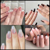Picture of AddFavor 600pcs Short Coffin Nail Tips, Soft Gel X Nail Tips XS Short Ballerina Clear Fake Nails Full Cover Acrylic Nail Tips for Extension Nail Manicure Salon Home DIY