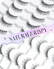 Picture of Wispy Eyelashes Natural Look 11mm Thin Band Eyelashes Lightweight False Lashes Natural Eyelashes K72