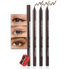 Picture of evpct 3Pcs Dark Brown & Brown & Dark Coffee Gel Glitter Matte Metallic Eyeliner Pencils Set for Women Waterproof Smudge Proof lapiz de ojos delineador de ojos contra el agua Eye Liner Makeup 02 16 23