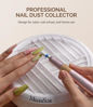 Picture of MelodySusie Nail Dust Collector,Compact Vacuum Fan Dust Collector for Beginner with Reusable Filter,HPro Powerful Dust Suction Machine Manicure Pedicure Tool for Acrylic Nail Polishing,Salon & Home