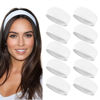 Picture of Styla Hair Headbands for Women Stretch Fashion Headbands 10 Pack Non-Slip Head Wraps Great for Spa, Sports, Yoga, Pilates, Running, Gym Headband, Workouts - White