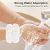 Picture of 2 Pcs Microfiber Wrist Towels - Dorbetar Spa Wristbands for Face, Arms, Body Washing (White, Woman and Children)