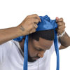 Picture of ForceWave Silky Durag for Men Wave Cap Satin Dorag for Men Women 360 Wave (Peacock Blue)