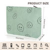 Picture of Wudimeitt Cosmetic bag Makeup bag Preppy Cute Corduroy Toiletry bag for women travel essentials (greengreen)