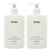 Picture of OUAI Hand Wash Full Size - Liquid Hand Soap with Jojoba, Avocado, & Rose Hip Oil for Replenished Skin - Gentle Exfoliating Bathroom + Kitchen Hand Soap - (2 Pack, 16 Fl Oz Each)