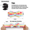 Picture of Casoty 6 Pcs Spa Soft Coral Fleece Bow-Style Headbands for Makeup, Face Washing, Shower, Skin Care, and Yoga