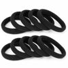 Picture of 100PCS Large Cotton Ponytail Holders, Seamless Hair Ties, Elastics Hair Bands No Damage for Thick, Heavy and Curly Hair, 2 Inch Diameter by BAOLI