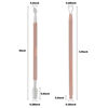 Picture of 2PCS Cuticle Pusher and Cutter with Storage Case,Professional Cuticle Pusher Nail Polish Remover Stainless Steel Manicure Tool Set,Durable Pedicure Manicure Tools for Fingernails Toenails (Rose-Gold)