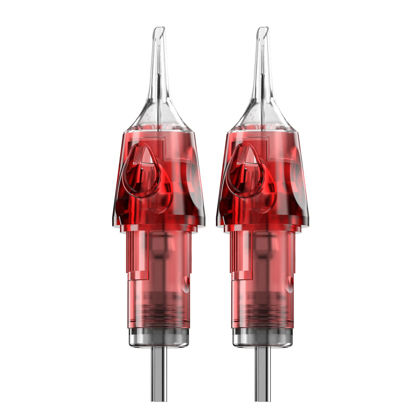 Picture of CNC 1RL Tattoo Needles Cartridge 20Pcs #10 Bugpin Disposable Needles Round Liner with Membrane EN04-20-1001RL