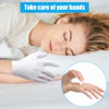 Picture of Cotton Gloves for Dry Hands Sleeping, 7 Pairs White Cotton Lotion Eczema Moisturizing Gloves Overnight for Women Men Halloween Christmas Weddings Serving Inspection
