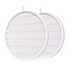 Picture of MelodySusie Nail Dust Collector Replacement Filter 2 Pack, Reusable Dust Filter for MelosySusie Nail Dust Collector Vacuum Fan Dust Collector Extractor Electric Dust Suction Machine