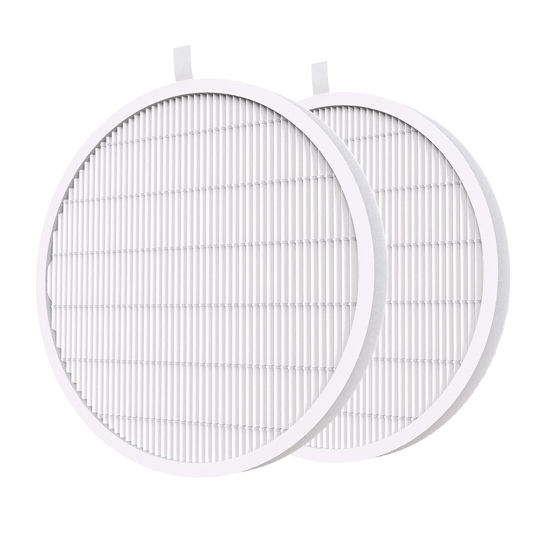 Picture of MelodySusie Nail Dust Collector Replacement Filter 2 Pack, Reusable Dust Filter for MelosySusie Nail Dust Collector Vacuum Fan Dust Collector Extractor Electric Dust Suction Machine